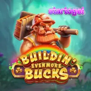 Tampilan visual slot Buildin’ Even More Bucks dengan karakter Lenny dan elemen konstruksi.